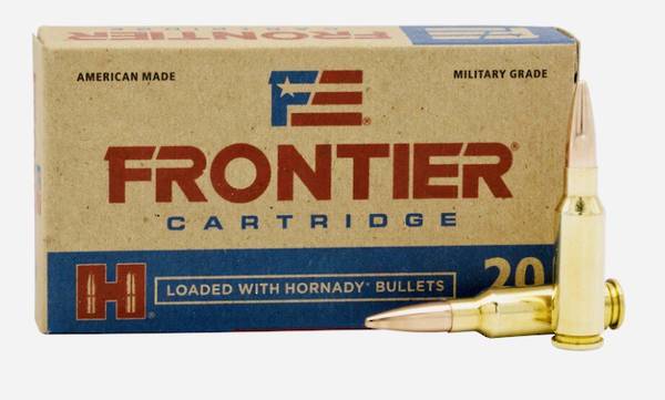 Hornady Frontier Ammunition 6.5 Grendel 123gr FMJ x20